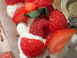 Semifreddo au chocolat et fruits rouges