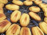 Madeleines vanille et citron vert de Conticini