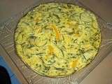 Omelette au four ou frittata de courgette