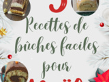 5 recettes de bûches faciles pour Noël