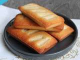 Financiers aux pommes avec 1 blanc d’oeuf