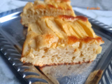 Gâteau moelleux miel et pommes