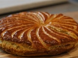 Galette des Rois aux poires caramélisées