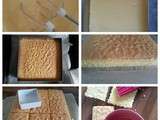 Genoise: 4 oeufs, 170g de sucre, 170g de farine, 1cc rase de levure. Battre les oeufs... - Farandole de recettes by alex