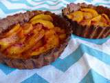 Tartelettes aux pêches/nectarines