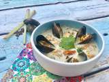 Bouillon thai aux moules ♨♨