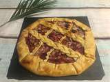 Médiéval : Tarte aux pêches de vigne et au miel