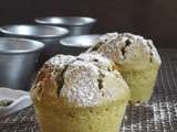 Muffins au thé matcha