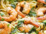 Linguine aux crevettes