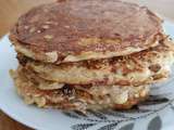 Pancake aux flocons d'avoine