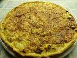 Quiche aux poireaux et Gorgonzola