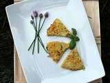 Galettes paysannes aux herbes fraîches