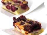 Clafoutis coco/cerises