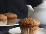 Muffins au chocolat au lait cœur coulant