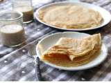 Pâte à crêpes {sans gluten}