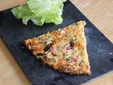 Tarte fine champignons/lardons