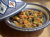 Tajine de poulet aux abricots épicés