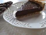 Tarte sésame-chocolat