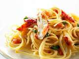 Linguine au homard