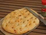 Focaccia tomates roties – origan