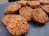 Biscuits salés au crémeux de chèvre