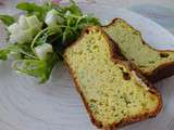 Cake aux courgettes et au pesto