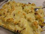 Gratin de chou-fleur et pommes de terre au comté