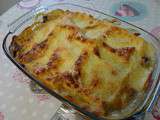 Lasagnes aux champignons et au jambon