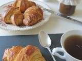 Croissants briochés feuilletés