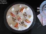 Entremet aux pommes et fruits secs