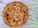 Galette des rois crème d'amande citron