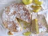 Gâteau aux pommes et à la crème