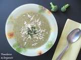 Soupe de brocoli et cheddar