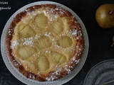 Tarte briochée aux poires