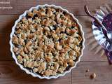 Tarte crumble aux cerises