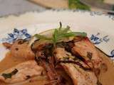 Aiguillettes de poulet, citron estragon