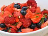 Salade de fruits rouges