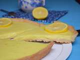 Tarte au citron crémeuse (végétalien, vegan)