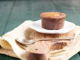 Fondant au chocolat cœur caramel au beurre salé