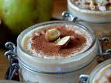 Bocaux façon tiramisu Poire Marron Noisette