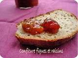 Confiture figue - raisin