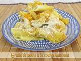 Gratin de penne à la courge butternut