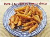 Pâtes à la crème de tomates séchées