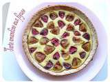 Tarte amandine aux deux figues