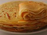 Crêpes sans farine, sans sucre, sans beurre