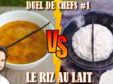 Cyril Lignac Vs Christophe Michalak : Le Riz au Lait