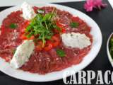 Tous en cuisine avec jl #1 : carpaccio de bœuf et fraises, et glace au basilic