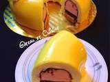 Entremets au citron et aux fraises