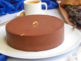 Entremets chocolat (palet or de valrhona )