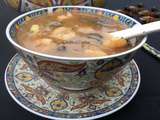 Soupe chinoise aux crevettes